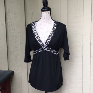 Shine New York Zebra Blouse